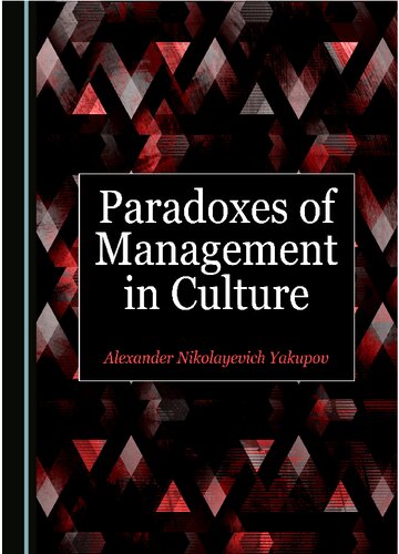 Paradoxes of Management in Culture