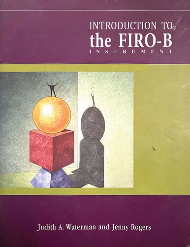 Introduction To the FIRO-B Instrument