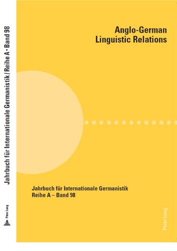 Anglo-German Linguistic Relations