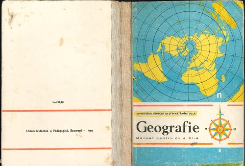 Geografie. Manual pentru cl. a VI-a