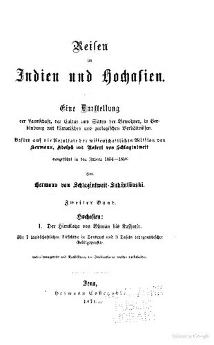 Hochasien. Der Himalaya von Bhutan bis Kashmir