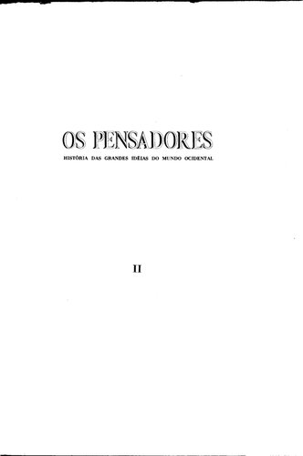 Histórias das Grandes Idéias do Mundo Ocidental