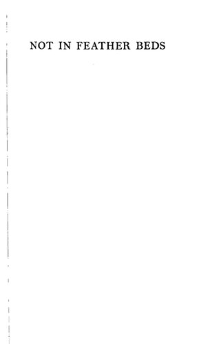 Not in feather beds: some collected papers