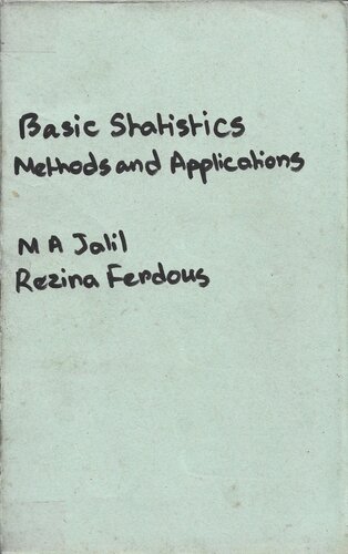Basic Statistics- Methods and Applications