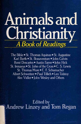 Animals and Christianity: A Book of Readings
