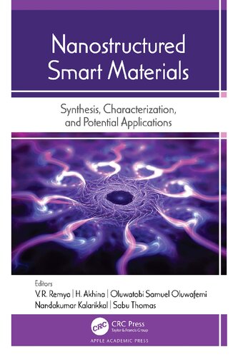 Nanostructured Smart Materials: Synthesis, Characterization, and Potential Applications