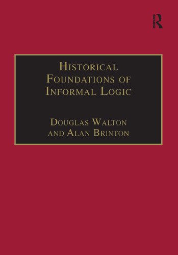 Historical Foundations of Informal Logic