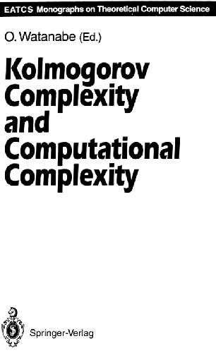 Kolmogorov Complexity and Computational Complexity