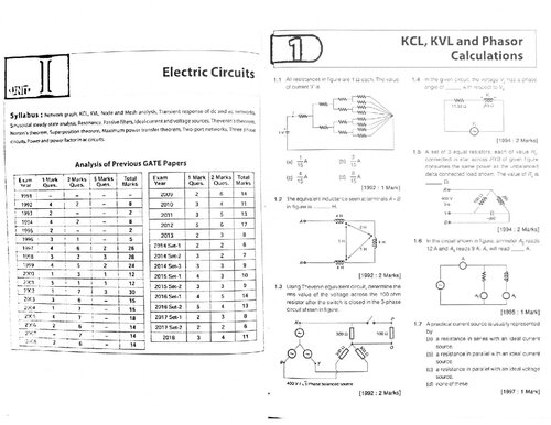 GATE 2019 : ELECTRICAL ENGG. SOLVED PAPERS