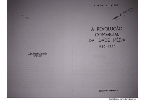 A revolução comercial da Idade Média, 950-1350