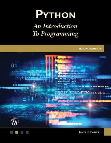 Python: An Introduction to Programming