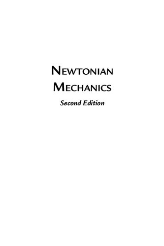 Newtonian Mechanics: A Modelling Approach