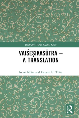 Vaisesikasutra : A Translation