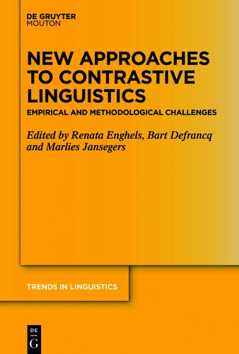 New Approaches to Contrastive Linguistics: Empirical and Methodological Challenges