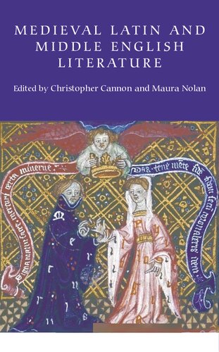 Medieval Latin and Middle English Literature: Essays in Honour of Jill Mann
