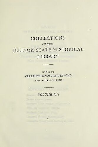 Bibliographical Series (The County of the State of Illinois)