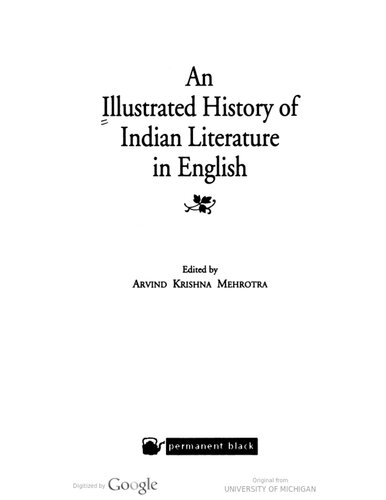 An Illustrated History of Indian Literature in English