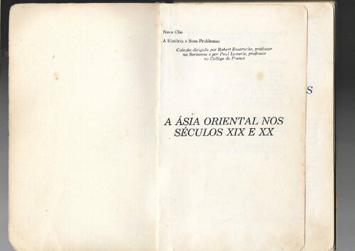 A Ásia Oriental nos séculos XIX e XX