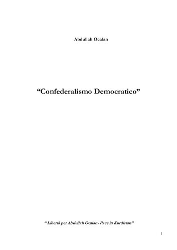 Confederalismo democratico