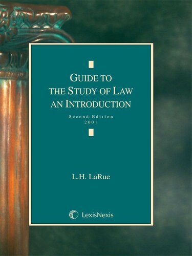 Guide to the Study of Law: An Introduction