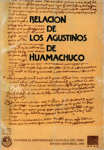Relación de los Agustinos de Huamachuco