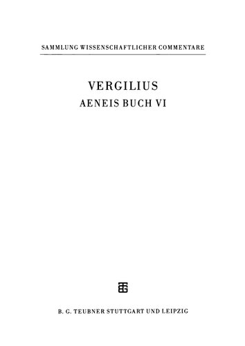 P. Vergilius Maro, Aeneis Buch VI