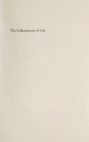 The Enlargement of Life: Moral Imagination at Work