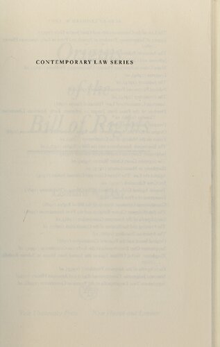 Origins of the Bill of Rights