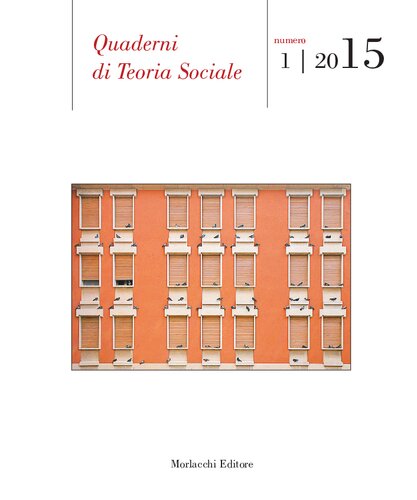 Quaderni di Teoria Sociale 1/2015