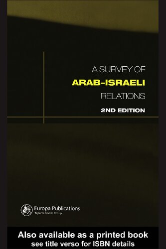 A Survey of Arab-Israeli Relations