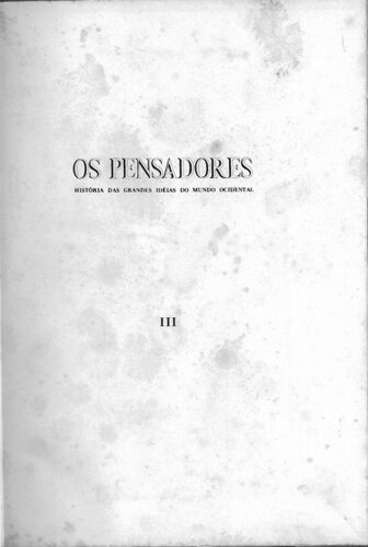 Histórias das Grandes Idéias do Mundo Ocidental