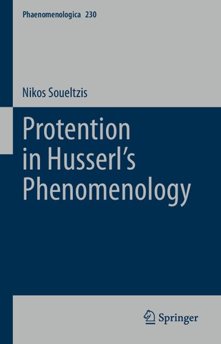 Protention in Husserl’s Phenomenology
