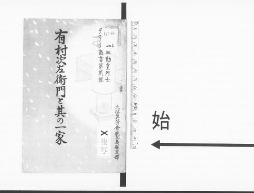 有村次左衛門と其の一家