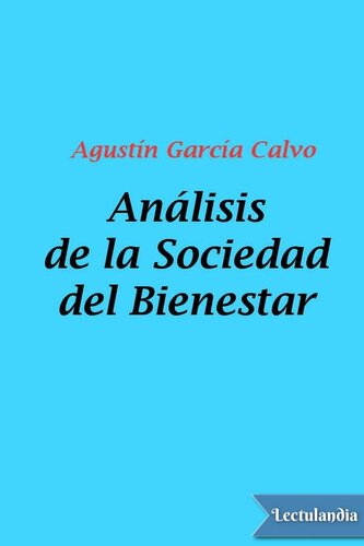 Análisis de la Sociedad del Bienestar