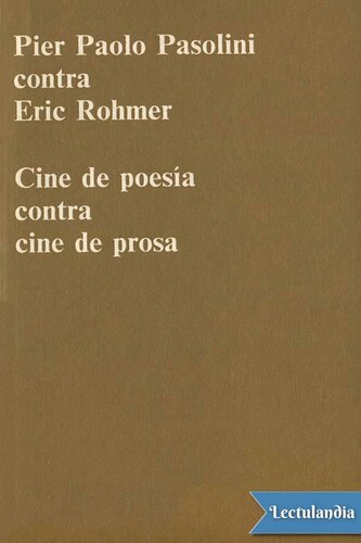 Cine de poesía contra cine de prosa
