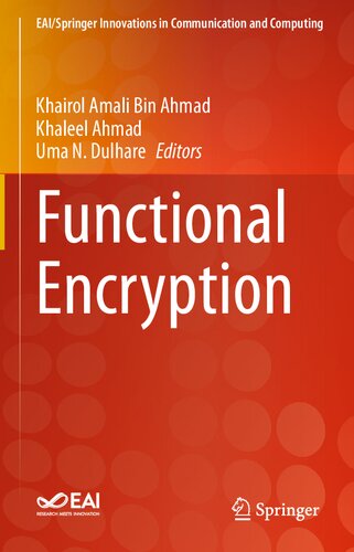 Functional Encryption