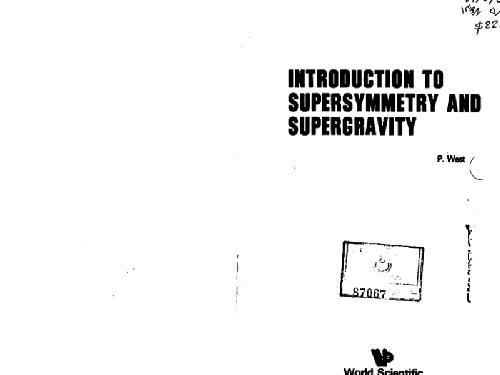 Introduction to Supersymmetry and Supergravity
