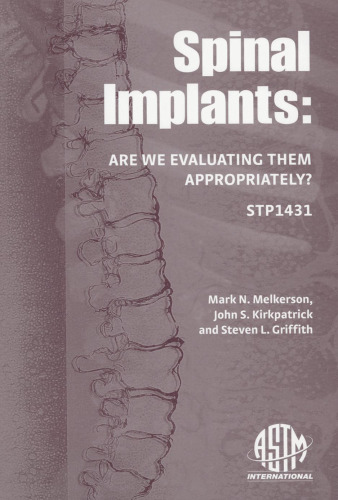 Spinal Implants: Are We Evaluating Them Properly? (, 1431.)