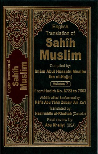 Sahih Muslim Volume 7