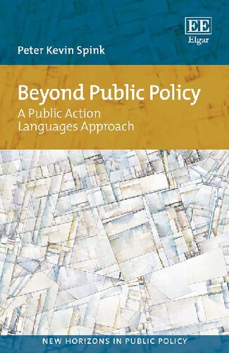 Beyond Public Policy: A Public Action Languages Approach