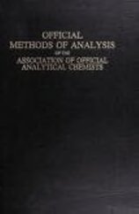 OFFICIAL METHODS OF ANALYSIS OF THE ASSOCIATION OF OFFICIAL ANALYTICAL CHEMISTS