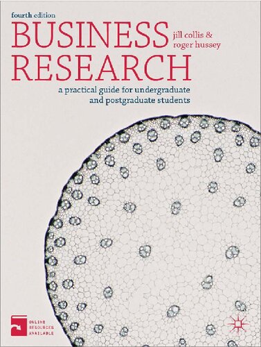 Business Research: A Practical Guide for Undergraduate and Postgraduate Students