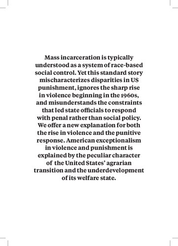 The Economic Origins of Mass Incarceration