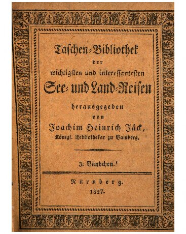 Taschen-Bibliothek der wichtigsten und interessantesten Reisen durch Palästina