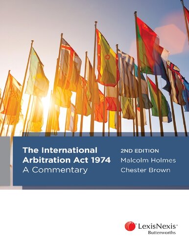 The International Arbitration Act 1974 : a commentary