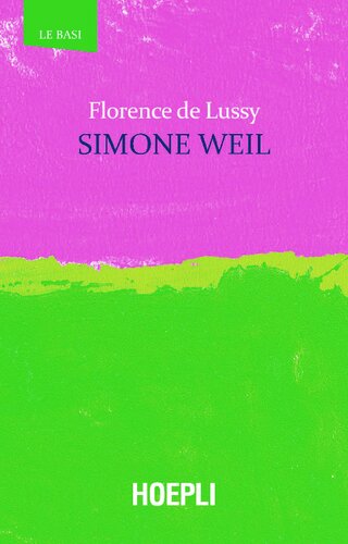 Florence de Lussy - Simone Weil