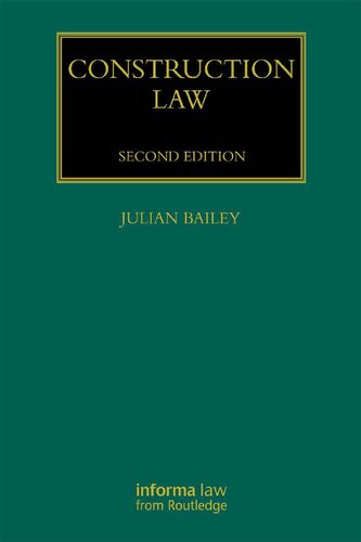 Construction Law (Construction Practice Series) Volume 1-3