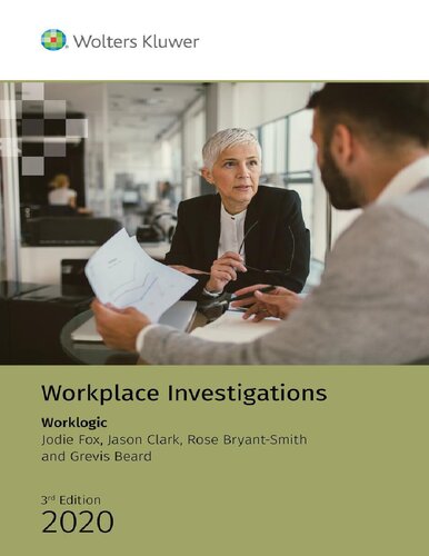 Workplace investigations