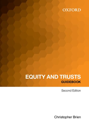 Equity and Trust Guidebook