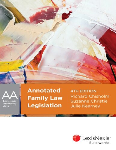 Annotated family law legislation